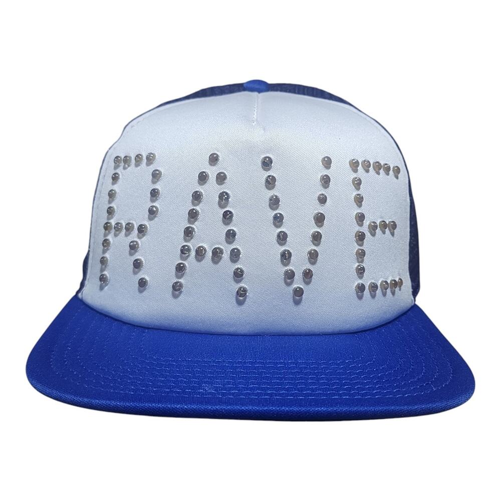 Rave Light Up Battery Operated Snapback Hat Adjustable